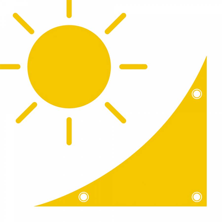 Stabile, wind- und wetterfestes tabiles, wind- und wetterfestes Sonnensegel