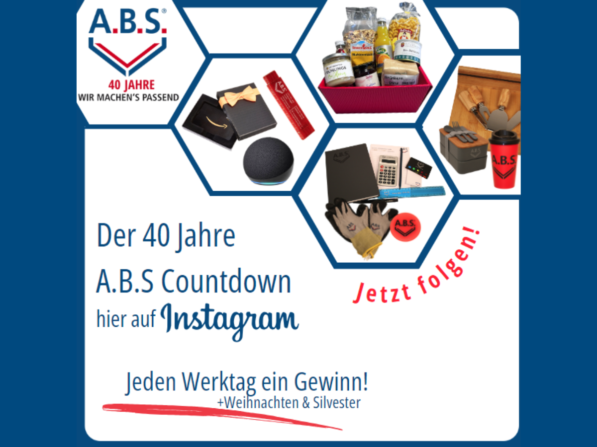 Das A.B.S. Countdown Bild zu 40 Jahren A.B.S.