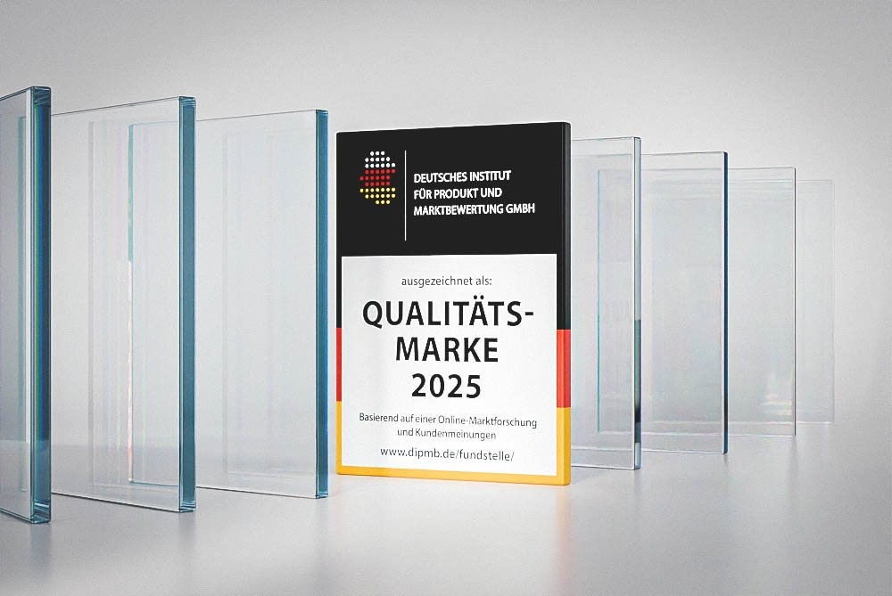 Siegel „Qualitätsmarke 2025“ des Deutschen Instituts für Produkt- und Marktbewertung